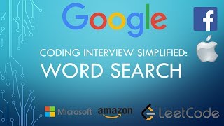 Coding Interview Tutorial 120 - Word Search [LeetCode]
