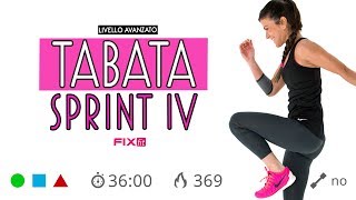 TABATA SPRINT IV - Allenamento Brucia Grassi Ad Alta Intensità