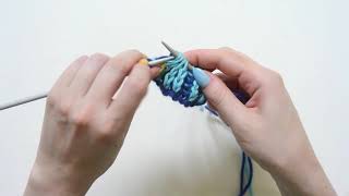 Brioche Knit Tips: The Brioche 6 Stitch Unwrapped Decrease (br6st Uw dec)