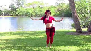 StepFlix Belly dance, Advanced Level, mix moves routine combo 4