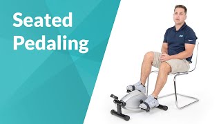 Pedal Exerciser - Chair Cardio Workout