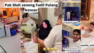 Pak Muh Seneng dan Bangga. Fadil Pulang Konser Pak Muh Happy Bangat