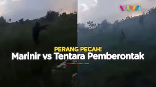 Bergejolak Enam Dekade, Pertempuran Marinir vs Pemberontak Pecah Lagi