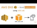 Send SMS using AWS SNS with Java SDK | AWS SNS Java Demo | AWS SNS Tutorial | AWS Java SDK Demo