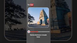 Sunrise timelapse at 1000 year old Markandeshwara Temple near #Kolar, Karnataka #Shiva #Hinduism