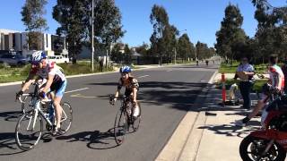 Coburg D Grade crit finish - 12 Oct 2013