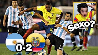 Ecuador 2 Argentina 0 HISTÓRICO Eliminatorias al Mundial