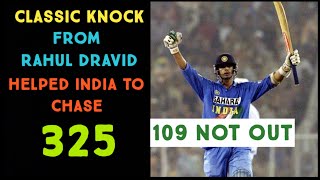 Rahul Dravid 109* classic knock || IND vs WI 2002 4th ODI