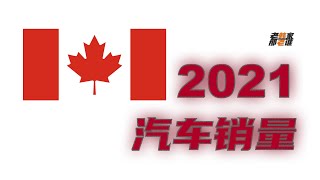 2021年 加拿大汽车市场销量 老韩出品