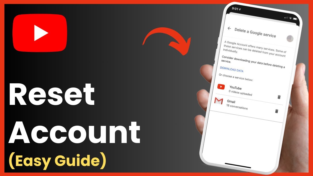 How To Reset Youtube Account Youtube