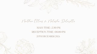 Naithan Ellens \u0026 Natasha Deloratta Wedding Ceremony || BY Kites \u0026 Threads Photography ||