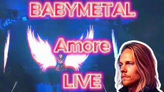 INSANELY EPIC!! BABYMETAL - Amore LIVE (Vocalist Reacts)