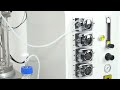 laboratory benchtop glass bioreactor system