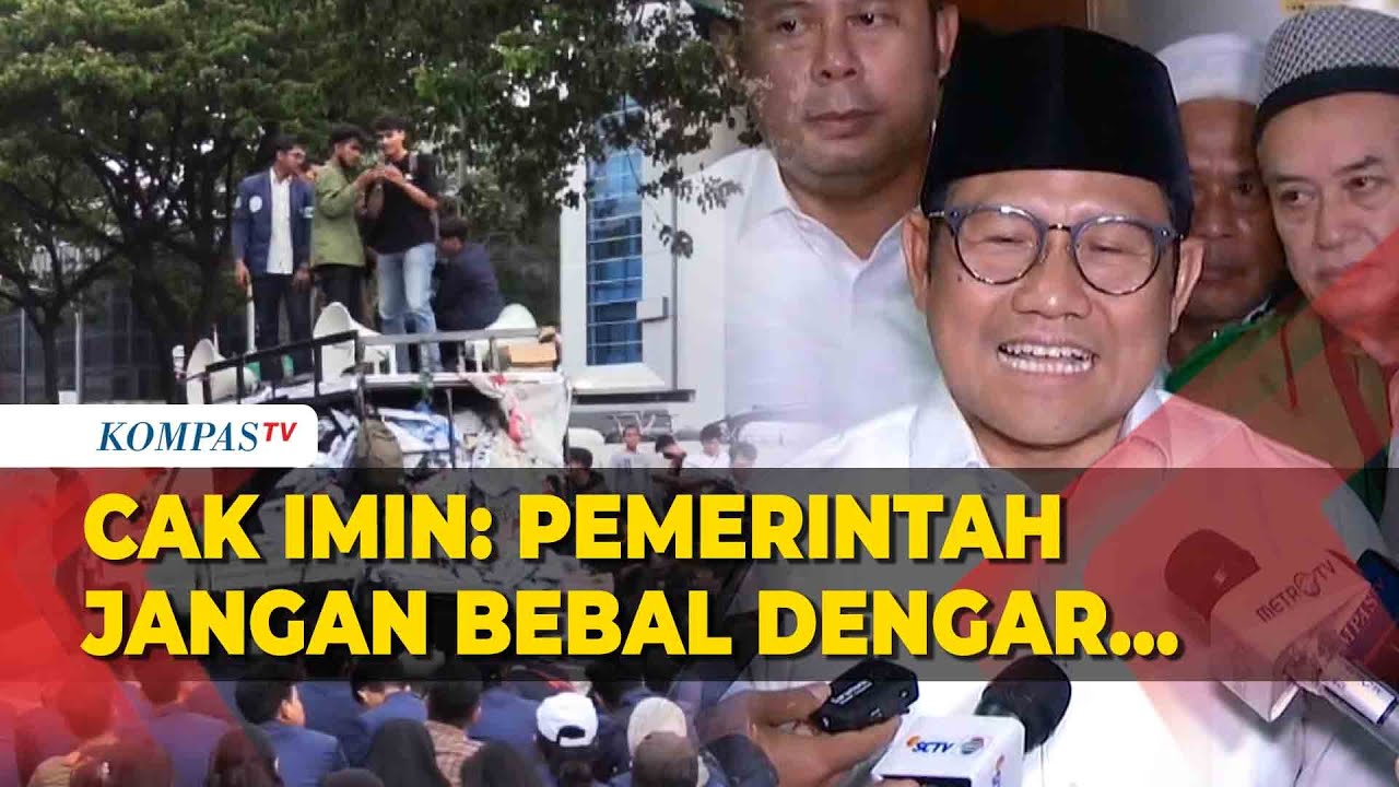 Kata Cak Imin Soal Demo Pemakzulan Presiden Jokowi: Pemerintah Jangan ...