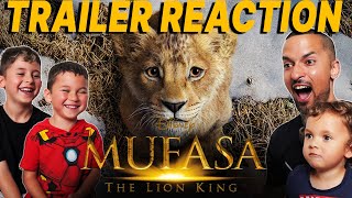 MUFASA: THE LION KING (2024) Trailer REACTION | Beyonce | Blue Ivy | Aaron Pierre | The Venturas