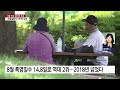 날씨 올해 8월 폭염 2018년 넘었다...열대야 기록 깨져도 밤 더위 여전 ytn