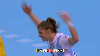Sweden vs Argentina | Group phase highlights | 24th IHF Women's World Championship, Japan 2019