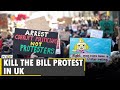 Kill The Bill Protest in UK: Police clash with protesters at a rally
