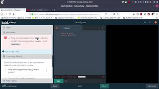codecademy python part1