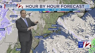 WPRI 12 Weather Forecast for 1/14/25:  Cold and dry for the next few days