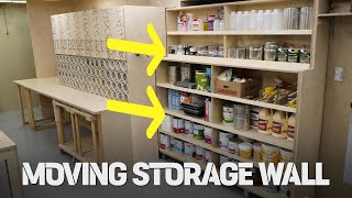 Hidden Drawer for Paint Can / Shop Organizing / DIY / Remake