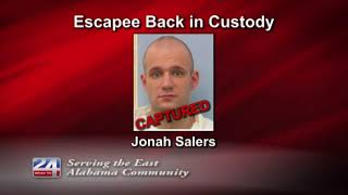 Escaped Inmate Back in Custody