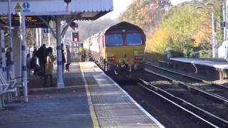 The Return of the Short Haired Bumblebee Railtour. 17-11-18