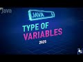 Day7-Types of Variables in Java | Local vs Instance vs Static | Full Explanation & Access Methods