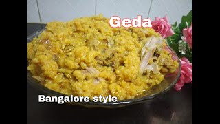 Geda - Bangalore style - Cook to live with Seema