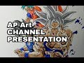 AP Art channel presentation | Goku drawings