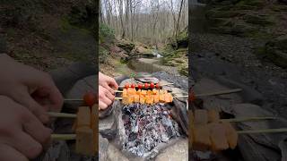 Şiş Çubukta Portakal Soslu Norveç Somonu 🐟 - cooking Norwegian salmon with orange sauce on skewers