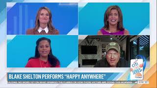 Blake Shelton on the Today Show-Today Show Third Hour-Hoda&Jenna, May 2021