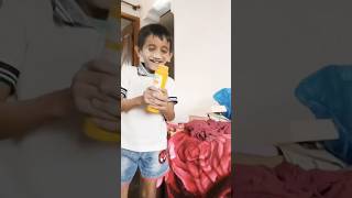 👶Naughty mischievous kid |powder box emptied in seconds #naughty #kidsplay #funnykids