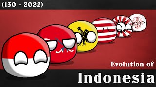 Evolution of Indonesia (130 - 2022)