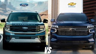 2025 Ford Expedition vs 2025 Chevrolet Tahoe: The Ultimate Full-Size  SUV Battle!