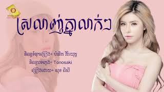 ស្រលាញ់គ្នាលាក់ៗ - សុខ ពិសី [Lyric Audio]