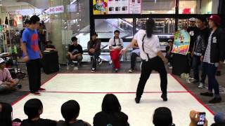 2014.09/14 第二日曜はダンスの日2on2 決勝 CubisM vs con\u0026ohcha