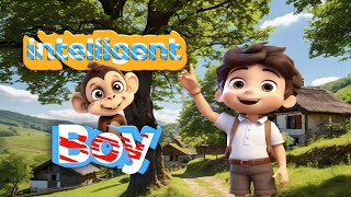 Intelligent Boy | बुद्धिमान लड़का | Hoshiyar boy | Chatur ladka #kids_cartoon_video #kids_animation