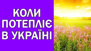 КОЛИ ПРИЙДЕ ПОТЕПЛІННЯ В УКРАЇНУ