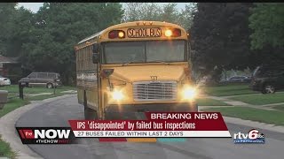 WATCH: Indianapolis Public Schools says it's 'disappointed' by large amount of buses that didn't pas