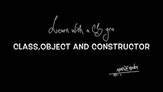 Understanding classes, objects and constructors | Box making example