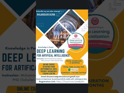 Deep Learning for AI | @Ilmidunya786 official