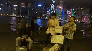 專業失戀30年 (Cover by 賢仔Zayden x Exppa) @TST Busking 2018.05.06