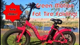 New Custom Green Motion Fat Tire Folding E-Bike! | GreenMotion E-Bikes