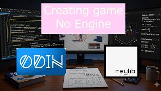 How to program video games with NO ENGINE! Using Oding + Raylib | First Steps