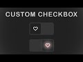 How to Make Beautiful Custom Icon Checkbox in HTML & CSS