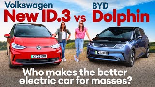 Is BYD the new Volkswagen? Dolphin vs ID.3. HEAD-TO-HEAD  | Electrifying