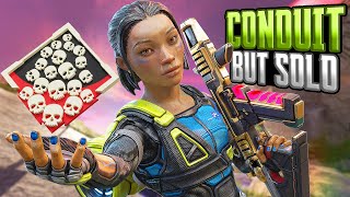 SOLO Conduit 21 KILLS and 5,000 Damage Apex Legends Gameplay Season 19