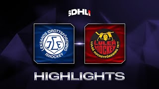 Leksands IF vs. Luleå Hockey/MSSK - Game Highlights