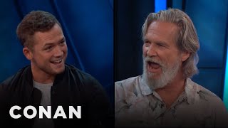 Jeff Bridges & Taron Egerton Sing "Guys & Dolls" | CONAN on TBS